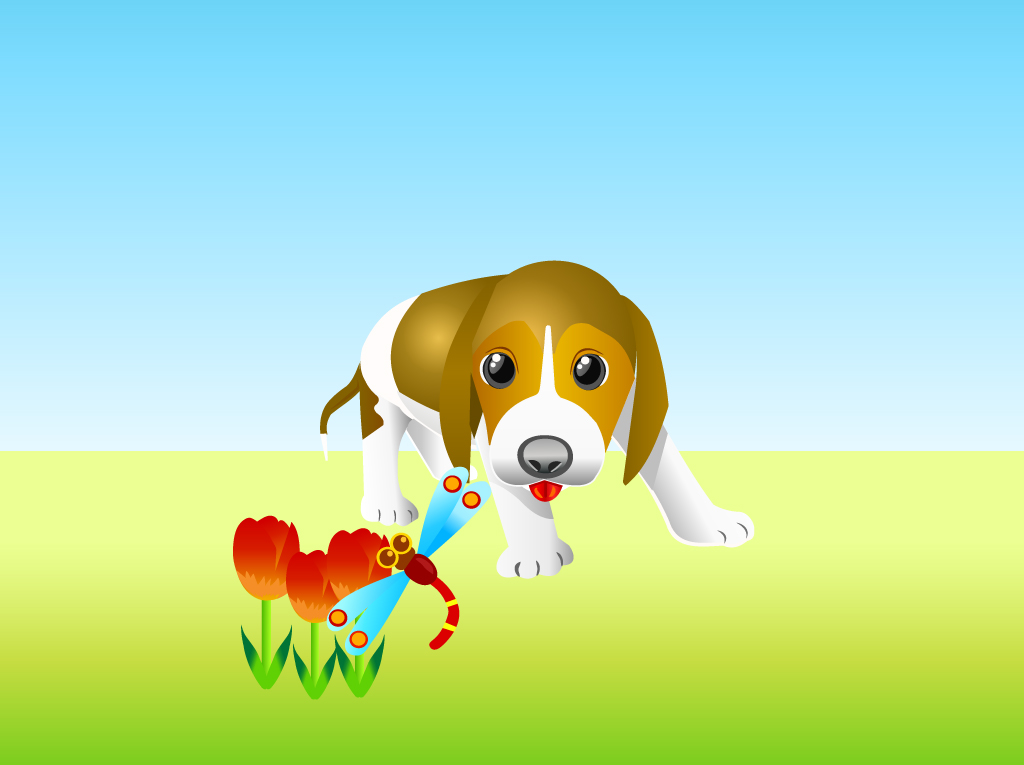 Jak se žije s astmatickým pejskem? Hlavní je čisté prostředí a žádný stres FreeVector-Curious-Puppy