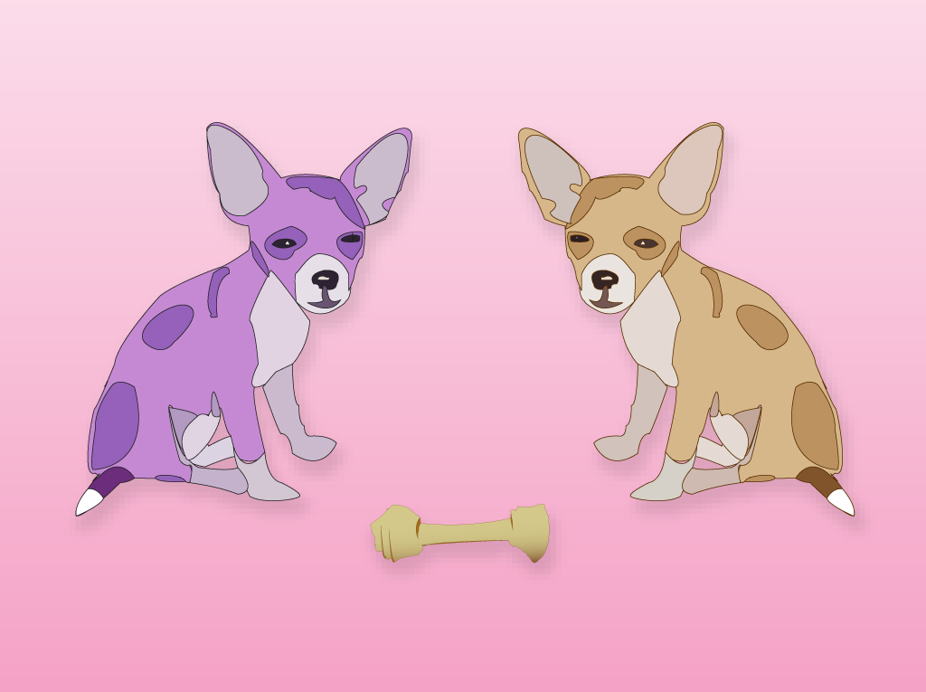FreeVector-Little-Dogs-Vector