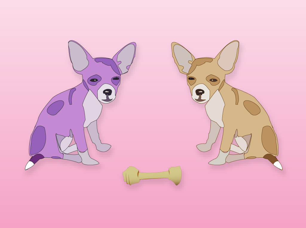 Mají tuhý kořínek a dlouhý život: 9 plemen s tím nejpevnějším zdravím FreeVector-Little-Dogs-Vector