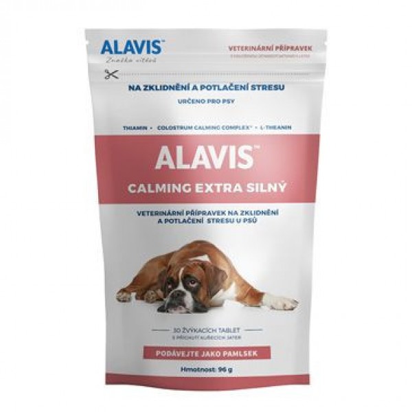 Levně Alavis Calming Extra silný pro psy 30 tablet