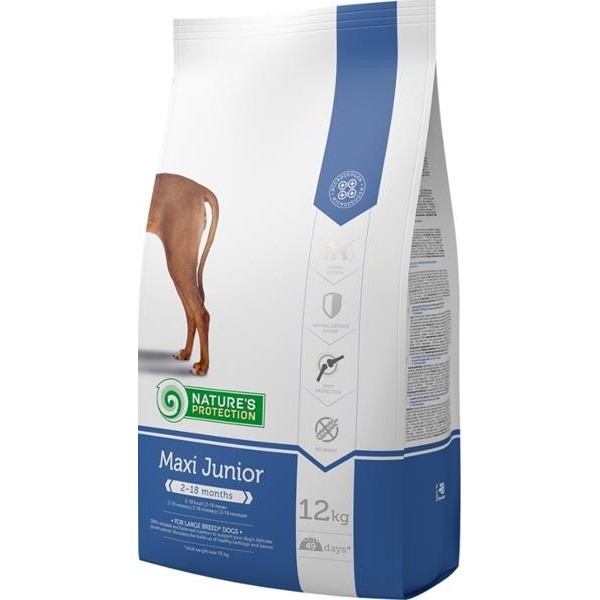 Nature's Protection Dog Dry Junior Maxi 12 kg