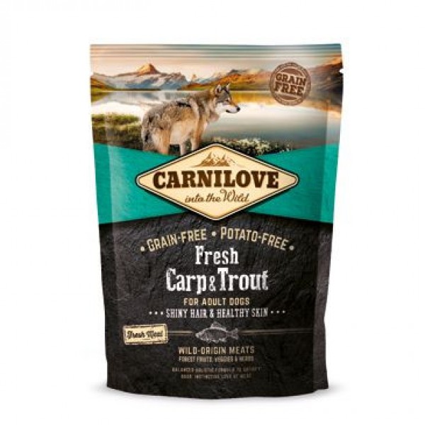 Levně Carnilove Fresh Carp & Trout for Adult 1,5kg