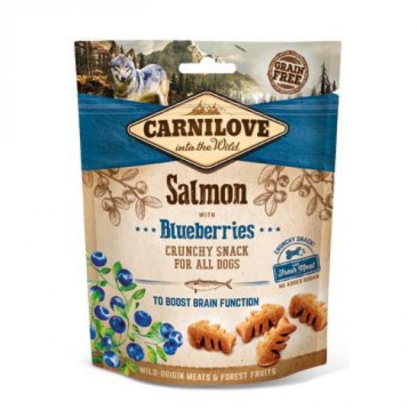 Levně Carnilove Crunchy Snack Salmon&Blueberries 200 g