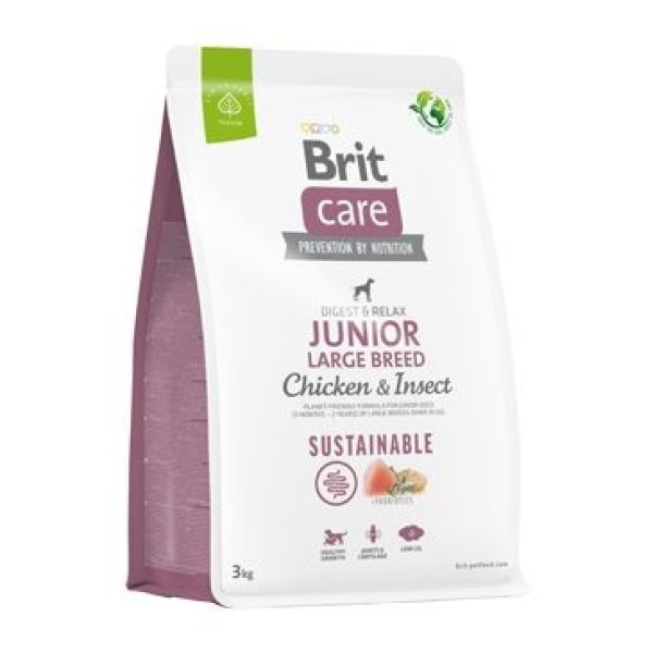 Levně Brit Care Sustainable Junior Large Breed 3 kg
