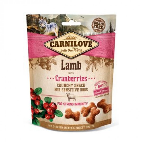Levně Carnilove Crunchy Snack Lamb&Cranberries 200 g