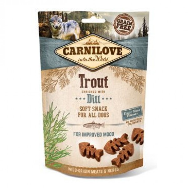 Levně Carnilove Semi Moist Snack Trout&Dill 200 g