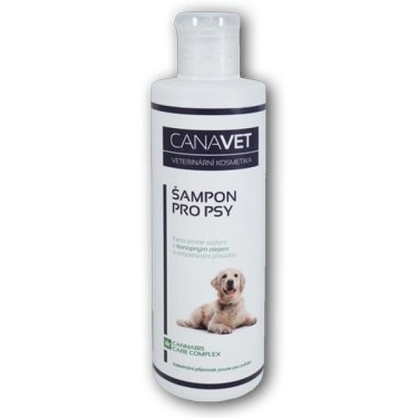 Levně Canavet šampon pro psy s antipar.přísadou Canabis 250 ml