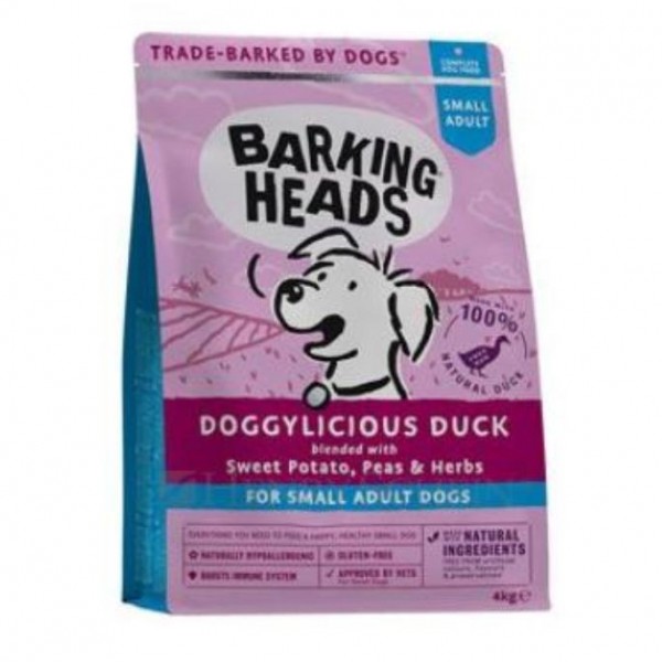 Barking Heads Doggylicious Duck (Small breed) 4 kg
