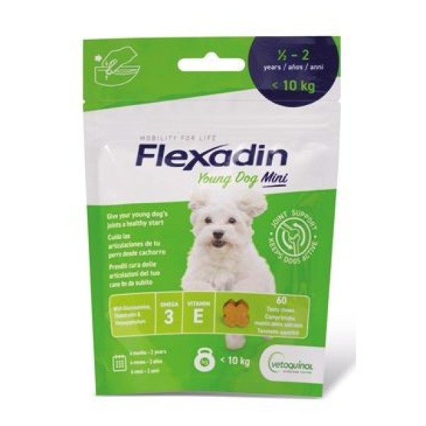 Levně Flexadin Young Dog Mini žvýkací 60 tbl