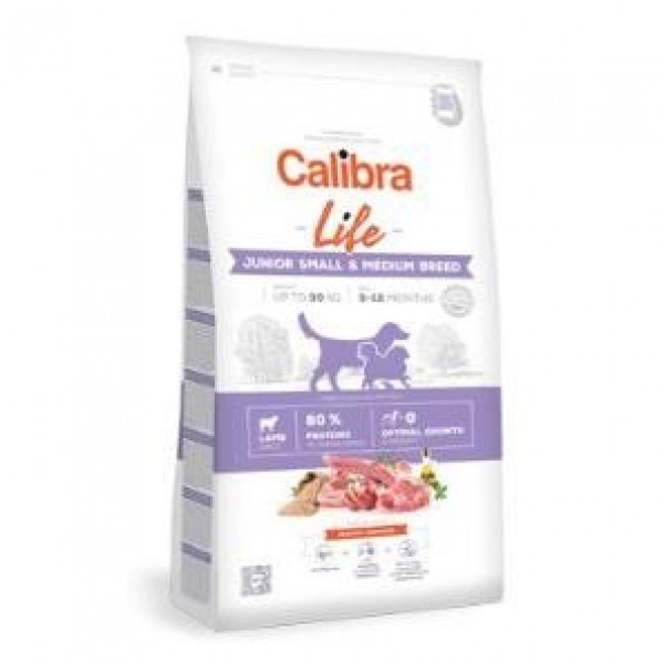 Calibra Life Junior Small & Medium Breed Lamb 2,5 kg