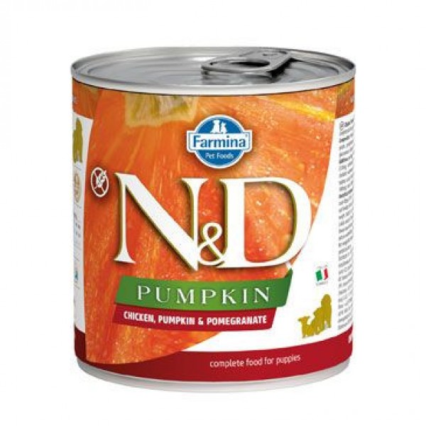 Levně N&D Pumpkin Puppy Chicken & Pomegranate 285 g