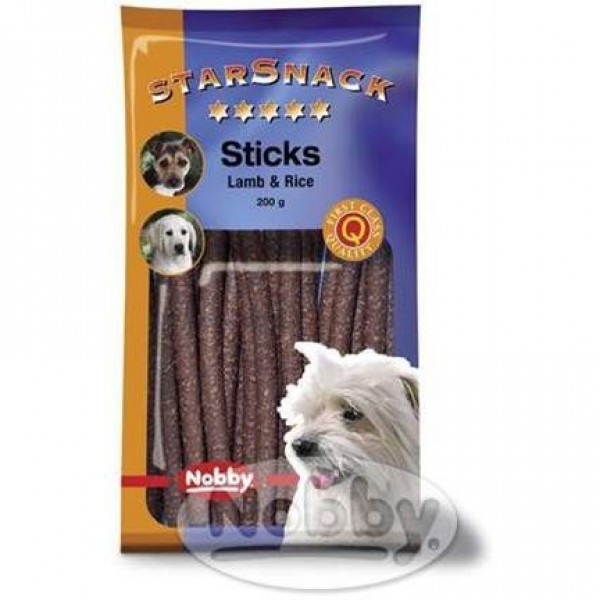 Nobby pamlsek - StarSnack Sticks Lamb + Rice 20 ks