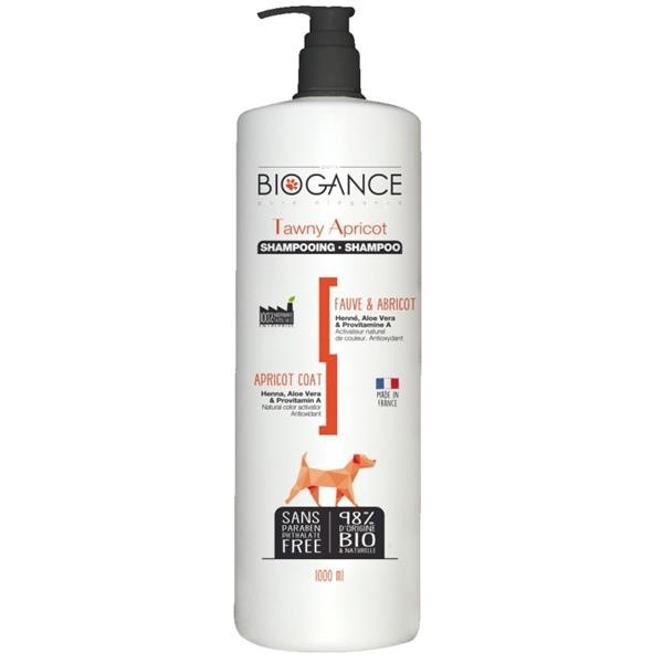 Levně Biogance šampon Tawny apricot - pro žlutohnědou srst 1l