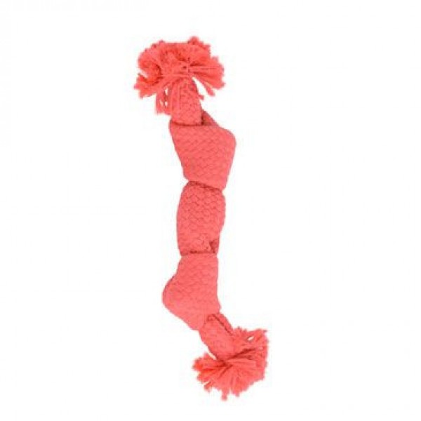 Levně Squeak Rope, růžová, 23 cm, S