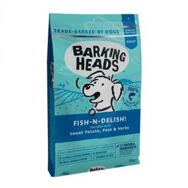 Levně Barking Heads Fish-n-Delish 12 kg