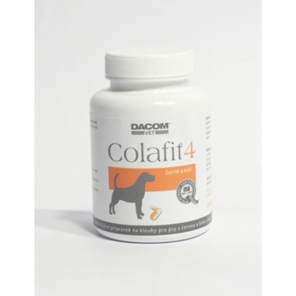 Levně Colafit 4 na klouby pro psy černé/bílé 100 tbl