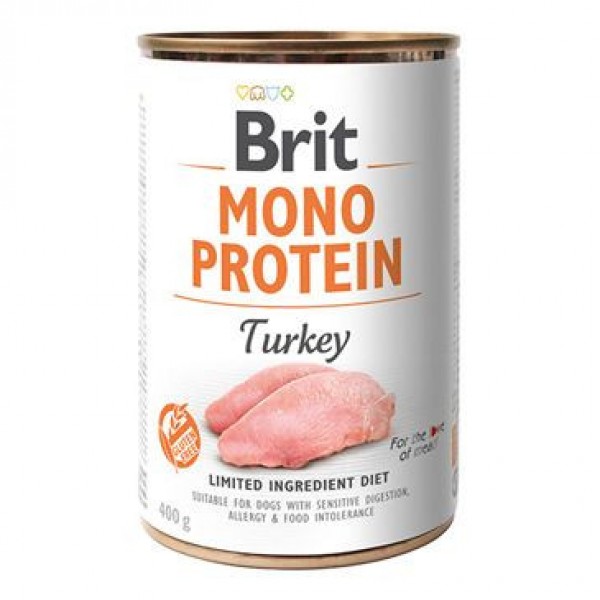 Levně Brit konz. Mono Protein Turkey 400 g