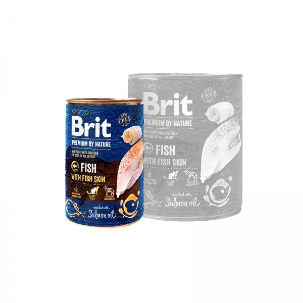 Brit Premium by Nature konz. Fish & Fish Skin 400 g