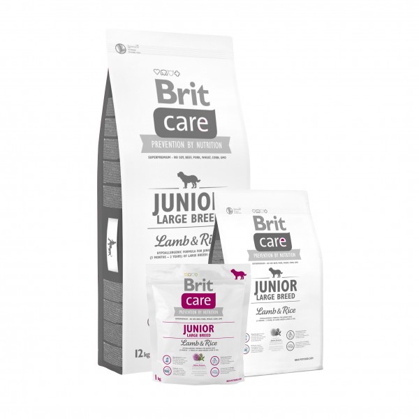 Brit Care Junior Large Breed Lamb & Rice 1 kg