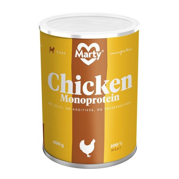 MARTY konz. Monoprotein kuřecí 400 g
