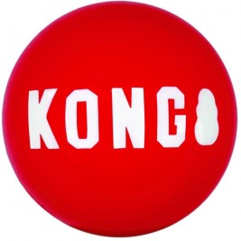 Hračka guma Signature míč 2ks S Kong