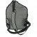 Nylonový batoh SAVINA klokanka 30x26x33cm černo-šedý