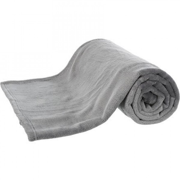 Levně Plyšová deka Kimmy šedá 150x100 cm