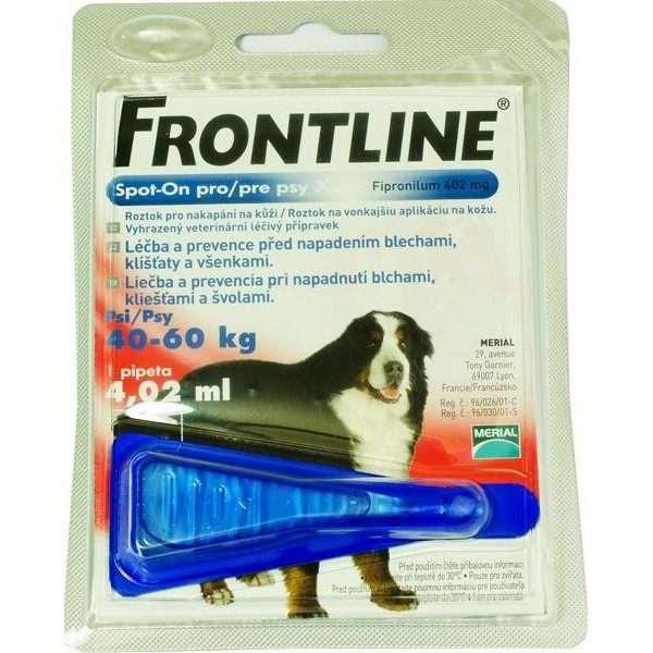 Frontline spot-on dog XL a.u.v. sol 1 x 4,02 ml