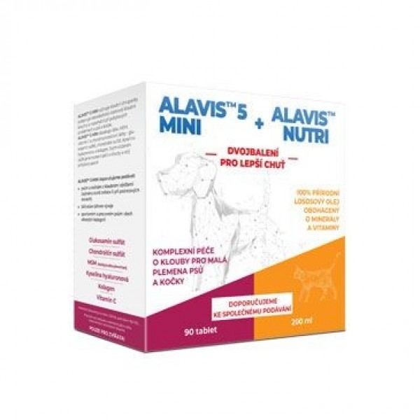 Levně Alavis 5 MINI 90 tbl + Alavis Nutri 200 ml
