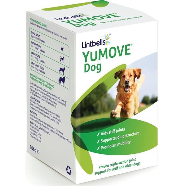 Levně Lintbells YuMOVE pro psy 120 žvýkacích tablet