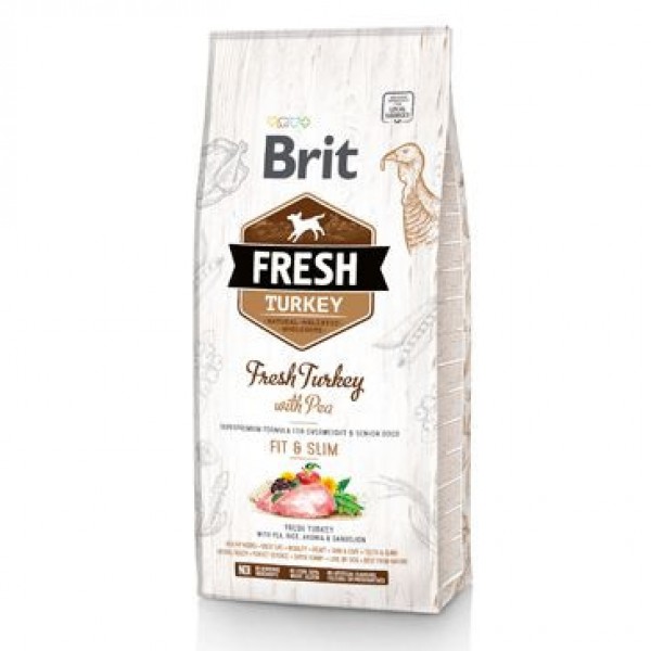Brit Fresh Turkey & Pea Light Fit & Slim 12 kg