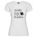 Dámské tričko - Jsem psí máma - XXL bílé