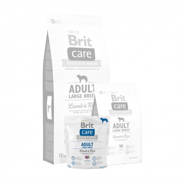 Brit Care Adult Large Breed Lamb & Rice 1 kg