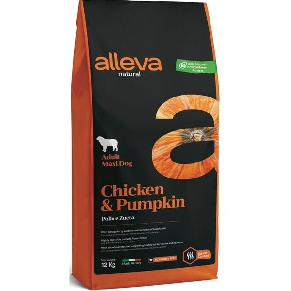 Levně Alleva Natural Dry Adult Chicken&Pumpkin Maxi 12 kg
