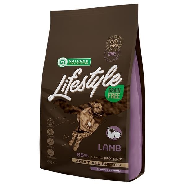 Nature's Protection Dry LifeStyle Grain Free Lamb 1,5 kg