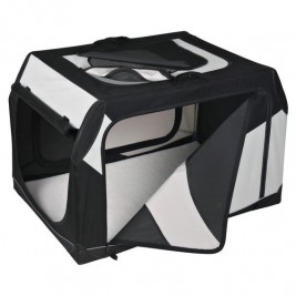 Transportní nylonový box Vario M 76x48x51 cm černo-šedý
