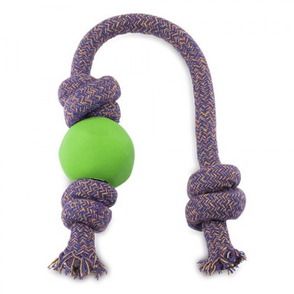 Gumkáč Ball na laně vel. L zelený