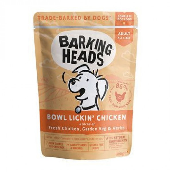 Levně Barking Heads Bowl Lickin’ Chicken 300 g