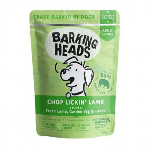 Levně Barking Heads Chop Lickin’ Lamb 300 g