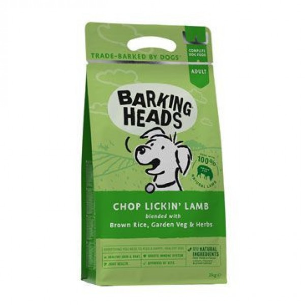 Levně Barking Heads Chop Lickin’ Lamb 2 kg