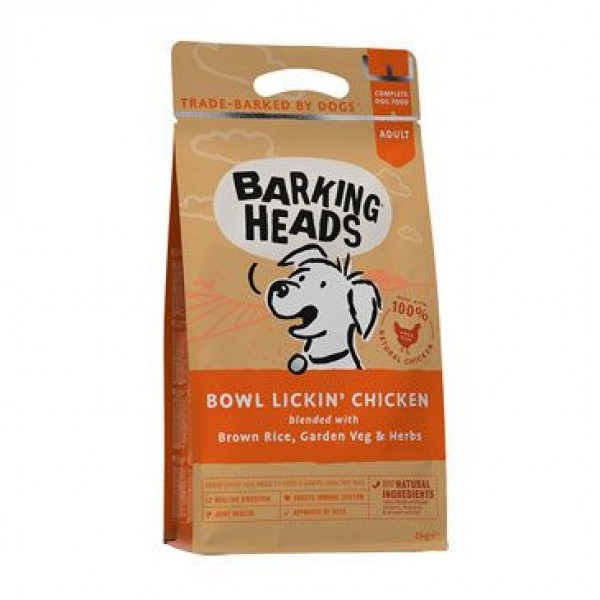 Levně Barking Heads Bowl Lickin’ Chicken 2 kg