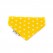 Šátek na obojek "Kinsale" žlutý vel. S