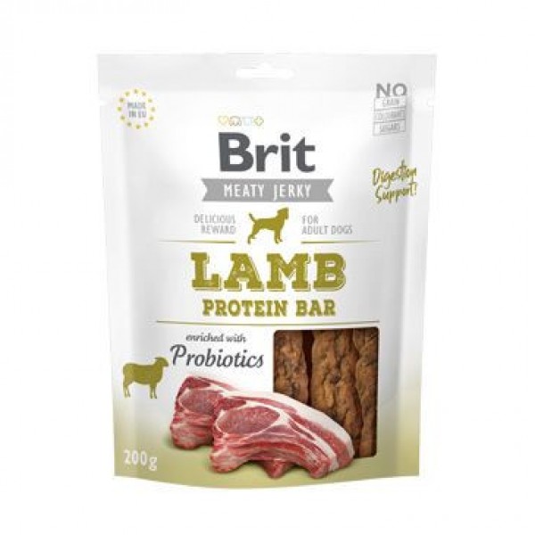 Levně Brit Jerky Lamb Protein Bar 200 g