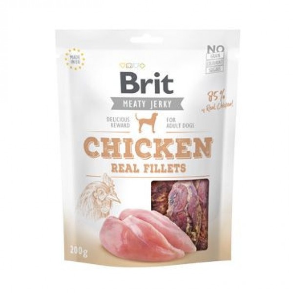 Levně Brit Jerky Chicken Fillets 200 g